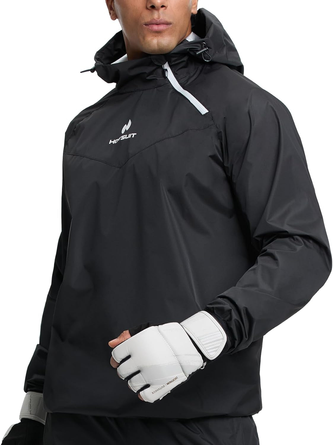 Sauna Suit Jacket Men Weight Loss Gym Exercise Sweat Suits Gym Workout