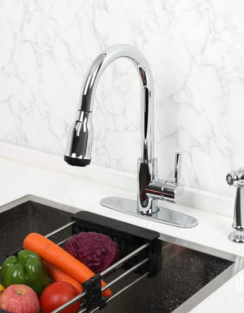 Load image into Gallery viewer, Kitchen Side Sprayer Chrome, Kitchen Sink Sprayer Head Replacement, Kitchen Sink Faucet Sprayer Hose, Kitchen Sprayer Head Replacement,Kitchen Sink Pull Out Spray Head,Kitchen Sink Spray Hose
