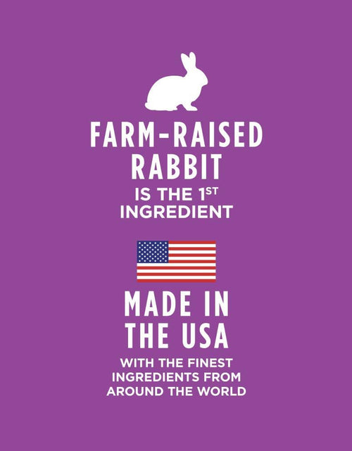 Load image into Gallery viewer, Grain Free Minced Recipe with Real Rabbit Natural Wet Cat Food, 3.5 Oz. Cups (Case of 12)
