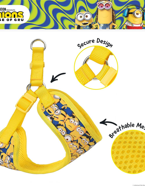 Load image into Gallery viewer, the Rise of Gru Dog Harness, Yellow Dog Harness - More than a Minion No Pull Dog Harness - Puppy Harness,  Dog Harness,  Harness, Despicable Me Dog Harness, Dog Gru Harness
