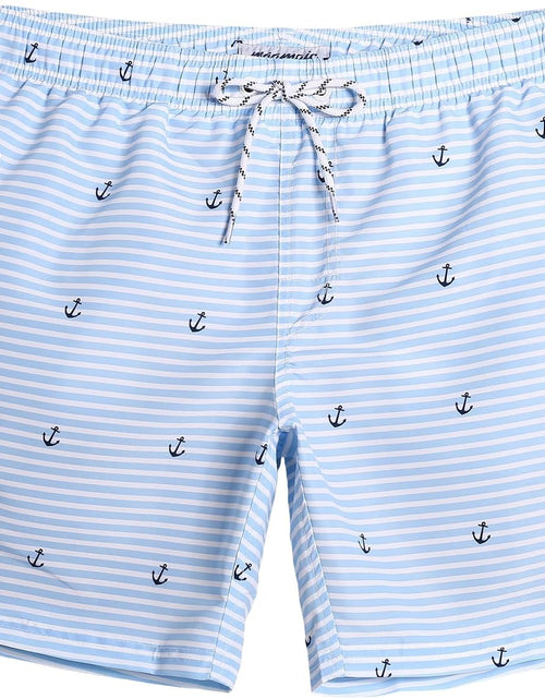 Load image into Gallery viewer, Mens Slim Fit Quick Dry Swim Shorts Swim Trunks Mens Bathing Suits with Mesh Lining
