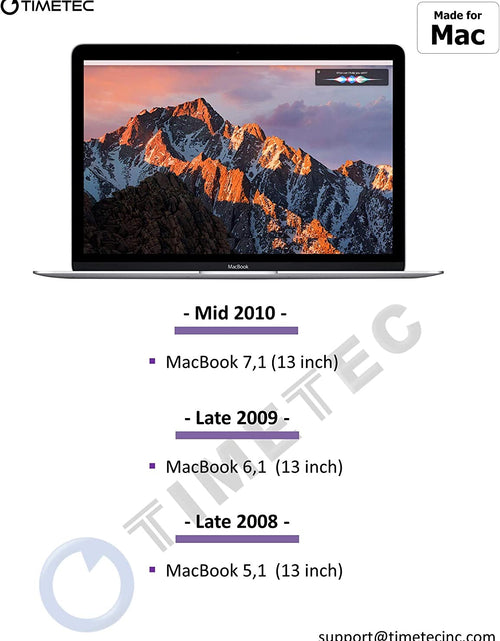 Load image into Gallery viewer, 4GB Compatible for Apple DDR3 1067Mhz / 1066Mhz PC3-8500 CL7 Dual Rank for Mac Book, Mac Book Pro, Imac, Mac Mini (Late 2008, Early/Mid/Late 2009, Mid 2010) SODIMM Memory MAC RAM Upgrade
