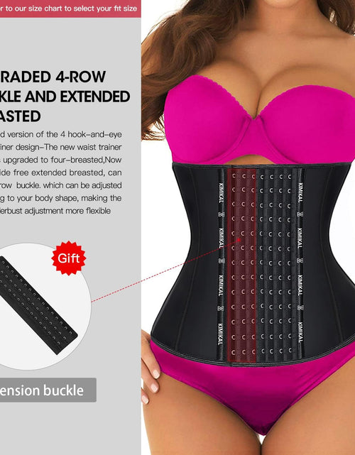 Load image into Gallery viewer, Waist Trainer for Women Long Torso Sport Corset Belt under Clothes Tummy Control Shapewear
