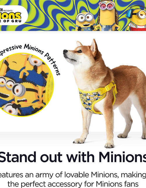 Load image into Gallery viewer, the Rise of Gru Dog Harness, Yellow Dog Harness - More than a Minion No Pull Dog Harness - Puppy Harness,  Dog Harness,  Harness, Despicable Me Dog Harness, Dog Gru Harness
