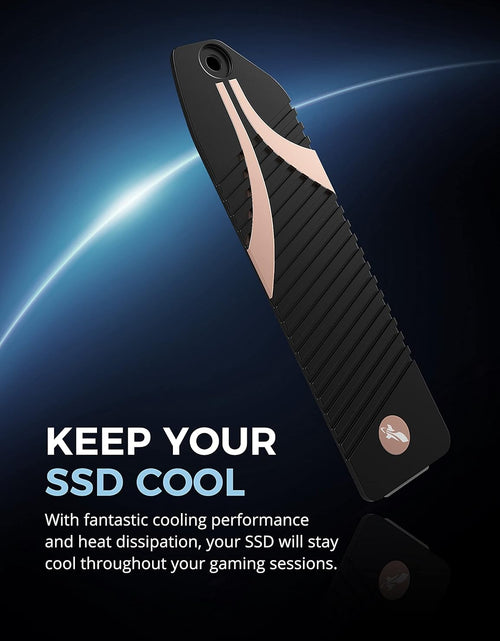 Load image into Gallery viewer, 2TB Rocket 4 plus Nvme 4.0 Gen4 Pcie M.2 Internal Extreme Performance SSD + M.2 Nvme Heatsink for the PS5 Console (SB-RKT4P-PSHS-2TB)
