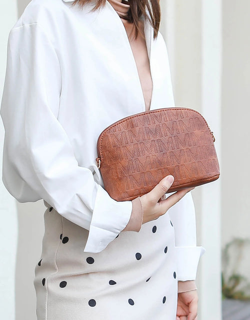 Load image into Gallery viewer, Edelyn Women&#39;S Tote Bag, Small Tote Handbag, Pouch Purse &amp; Wristlet Wallet, Signature Handbag 4 Pcs Set by Mia K
