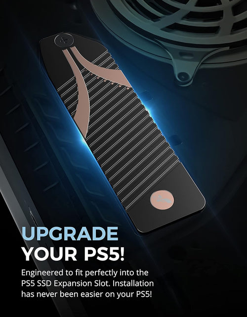 Load image into Gallery viewer, 2TB Rocket 4 plus Nvme 4.0 Gen4 Pcie M.2 Internal Extreme Performance SSD + M.2 Nvme Heatsink for the PS5 Console (SB-RKT4P-PSHS-2TB)
