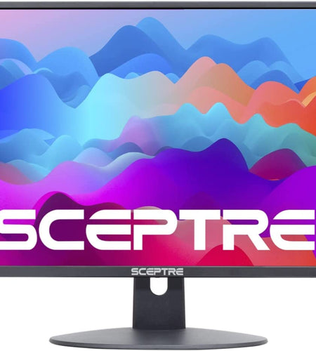 E249W-19203R 24-Inch FHD LED Gaming Monitor 2X HDMI VGA 75Hz Build-In Speakers, Machine Black