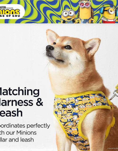 Load image into Gallery viewer, the Rise of Gru Dog Harness, Yellow Dog Harness - More than a Minion No Pull Dog Harness - Puppy Harness,  Dog Harness,  Harness, Despicable Me Dog Harness, Dog Gru Harness
