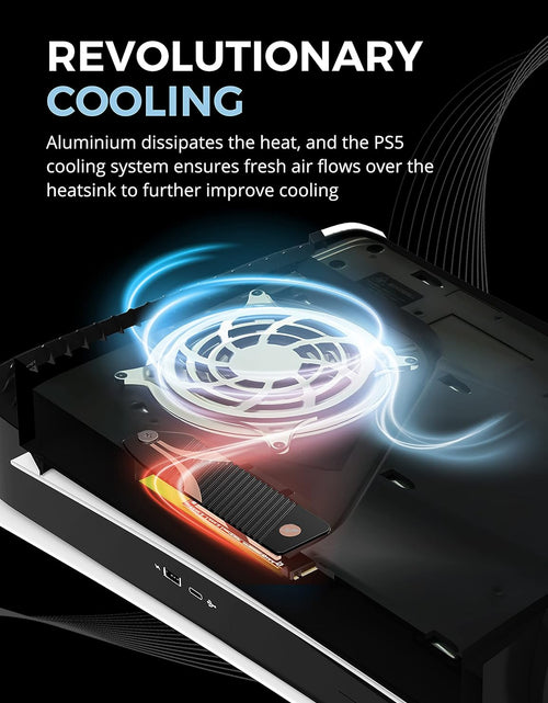 Load image into Gallery viewer, 2TB Rocket 4 plus Nvme 4.0 Gen4 Pcie M.2 Internal Extreme Performance SSD + M.2 Nvme Heatsink for the PS5 Console (SB-RKT4P-PSHS-2TB)
