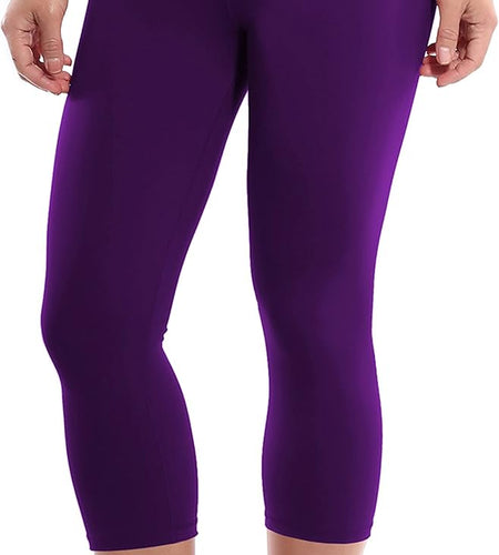 19" Basic/Out Pockets High Waist Yoga Pants Women Workout Running Leggings Tummy Control