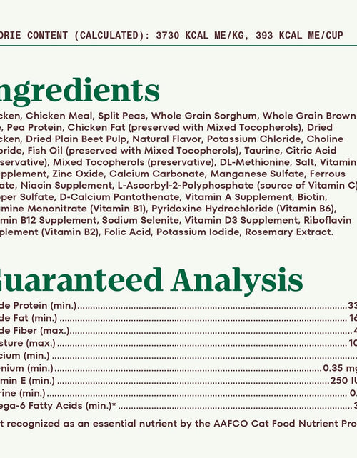 Load image into Gallery viewer, Wholesome Essentials Adult &amp; Senior Dry Cat Food, Chicken
