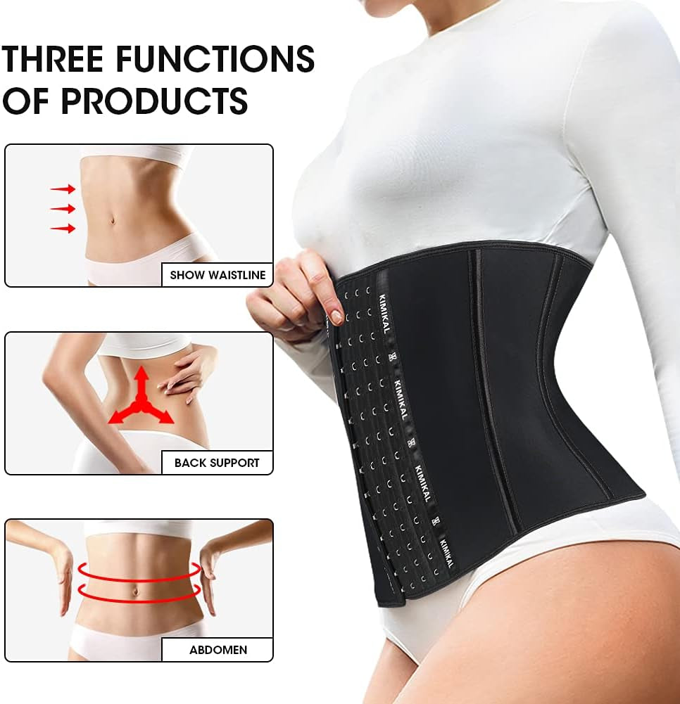 Waist Trainer for Women Long Torso Sport Corset Belt under Clothes Tummy Control Shapewear