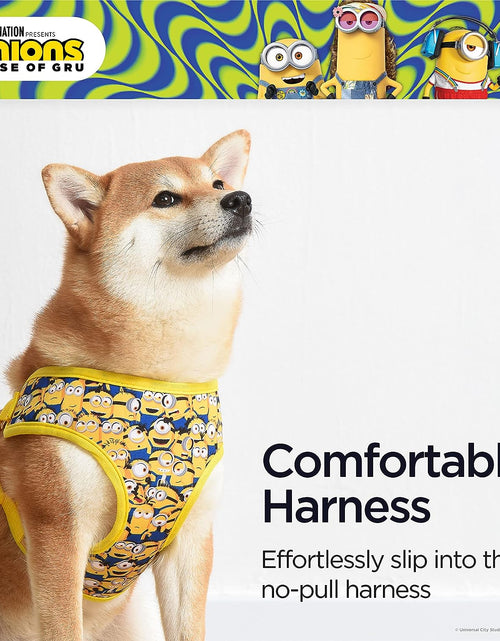 Load image into Gallery viewer, the Rise of Gru Dog Harness, Yellow Dog Harness - More than a Minion No Pull Dog Harness - Puppy Harness,  Dog Harness,  Harness, Despicable Me Dog Harness, Dog Gru Harness
