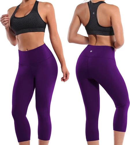 19" Basic/Out Pockets High Waist Yoga Pants Women Workout Running Leggings Tummy Control