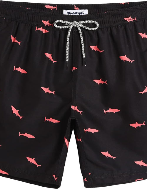 Load image into Gallery viewer, Mens Swim Trunks Quick Dry Swim Shorts with Mesh Lining Funny Swimwear Bathing Suits
