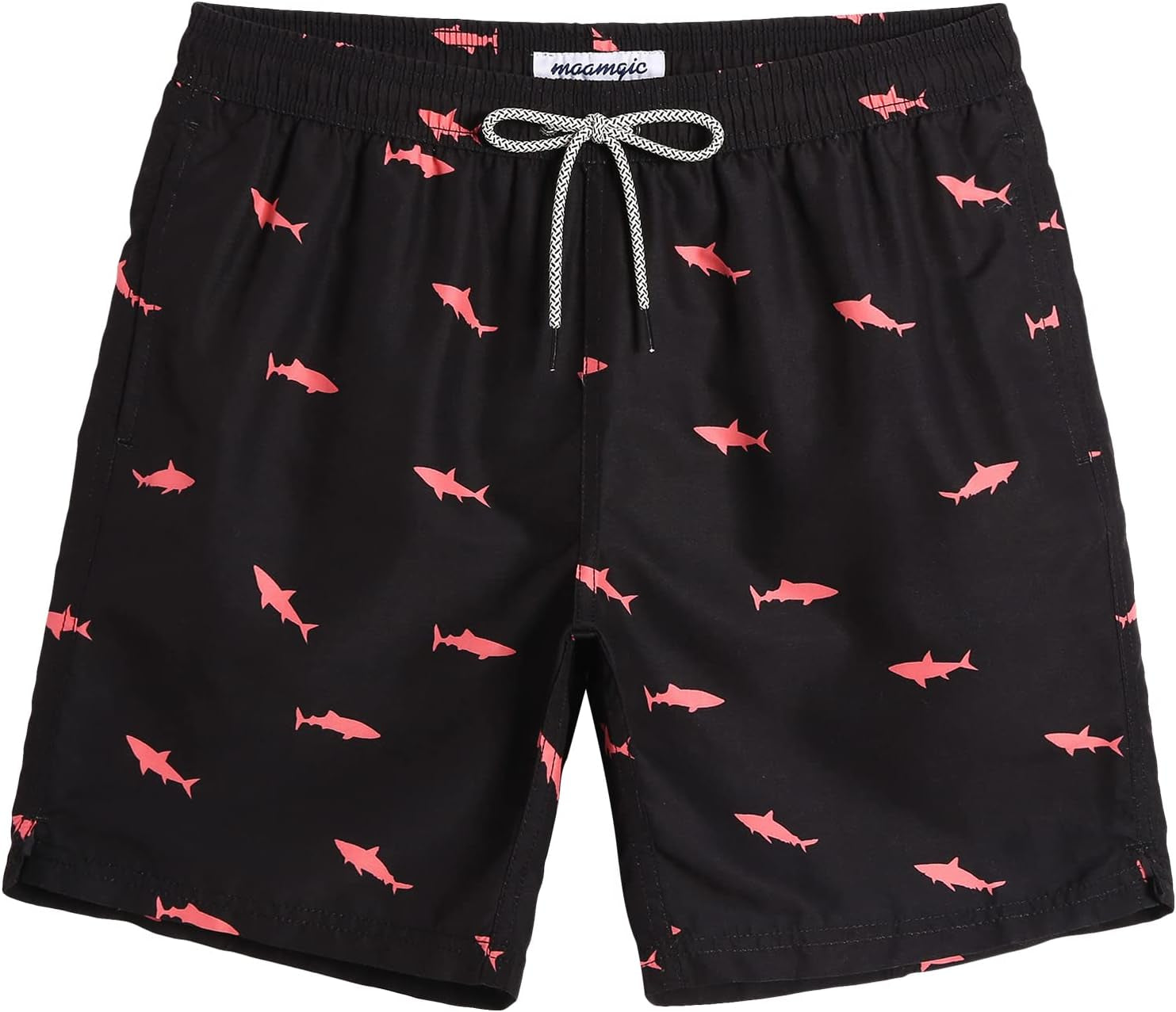 Mens Swim Trunks Quick Dry Swim Shorts with Mesh Lining Funny Swimwear Bathing Suits