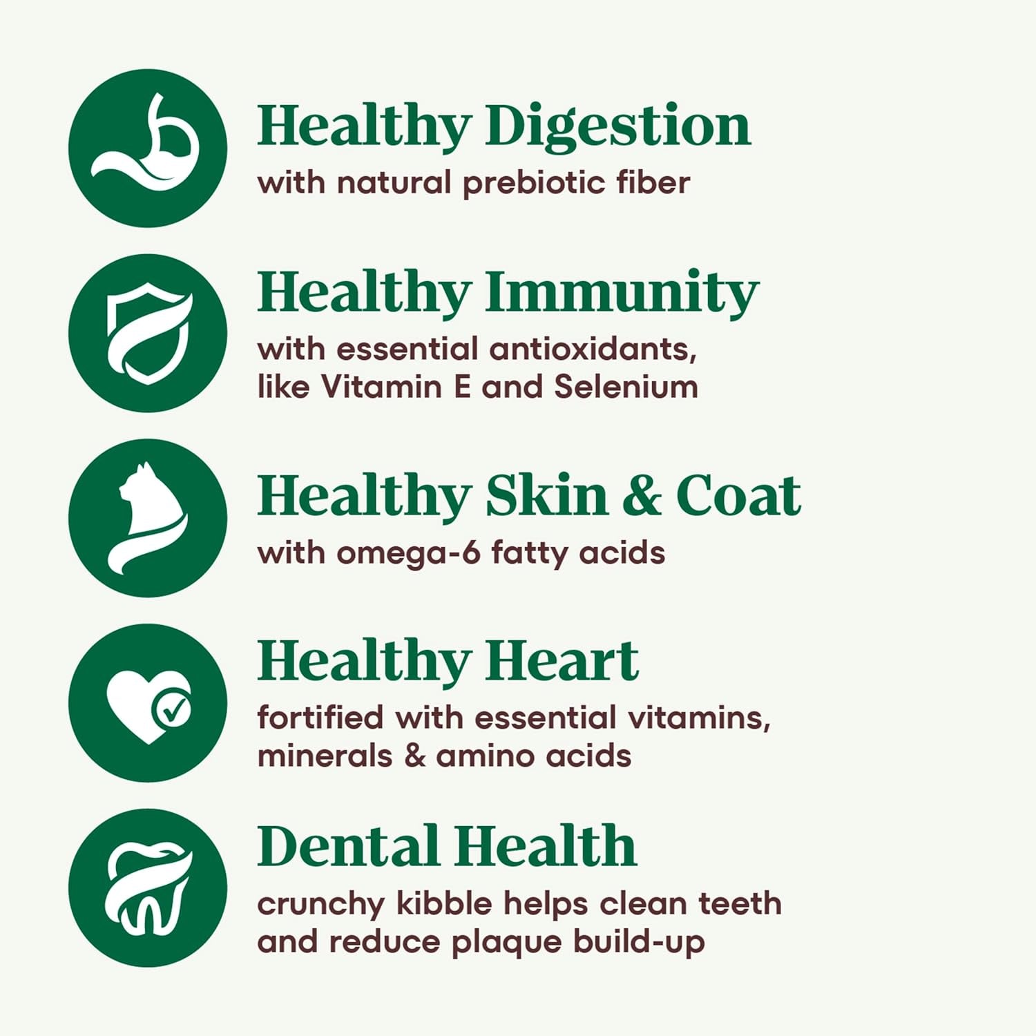 Wholesome Essentials Adult & Senior Dry Cat Food, Chicken